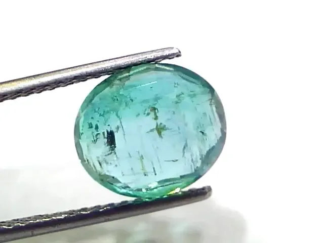 4.49 Ct GII Certified Untreated Natural Zambian Emerald Gems AAA - Venus Gems