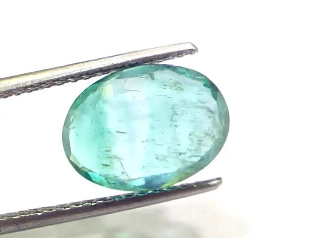 4.49 Ct GII Certified Untreated Natural Zambian Emerald Gems AAA
