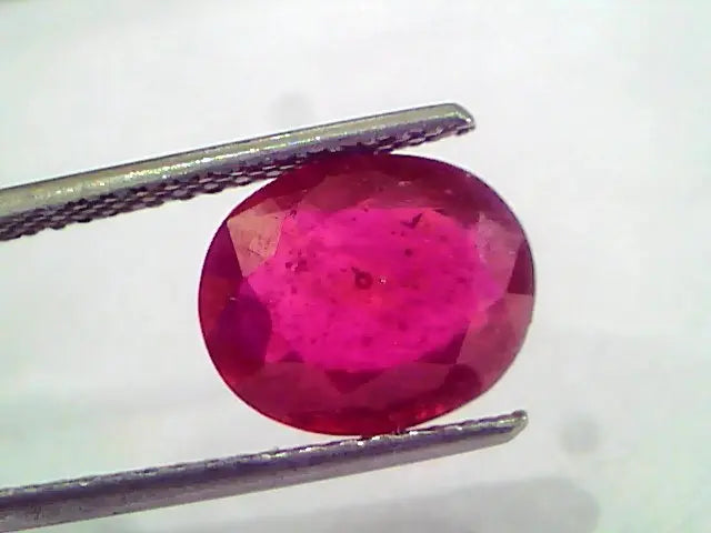 4.50 Ct Natural Ruby Gemstone Manek Gem for Sun (Heated)