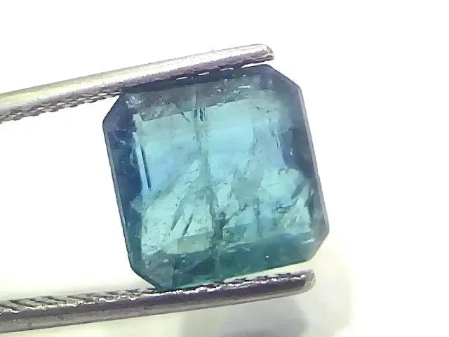 4.52 Ct Certified Untreated Natural Zambian Emerald Panna Gemstone - Venus Gems