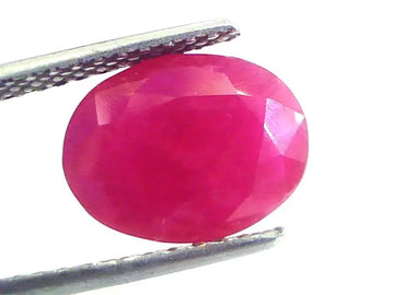 4.55 Ct Untreated Natural Old Burma Ruby Gemstone Manik