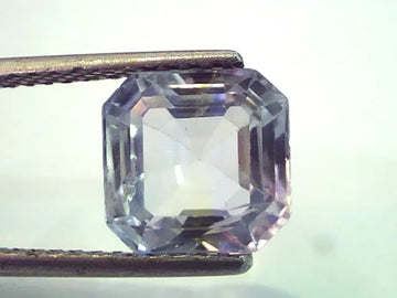 4.50 Ct Unheated Untreated Natural Ceylon White Sapphire