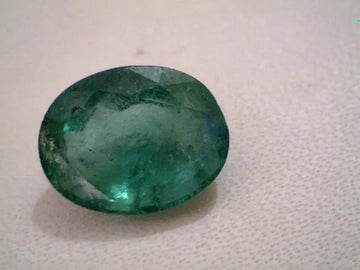 4.50 Carat Natural Untreated Premium Colour Zambian Emerald A+