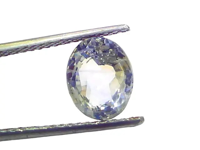 4.53 Ct Unheated Untreated Natural Ceylon Yellow Blue Pitambari Pukhraj