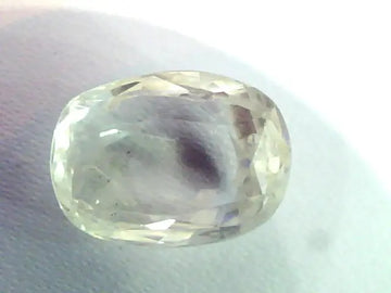 4.52 Ct Unheated Untreated Natural Ceylon White Sapphire Gems