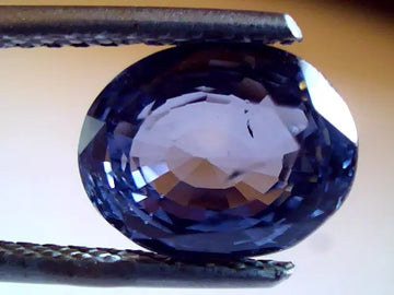 4.54 Ct Unheat Untreat Natural Ceylon Blue Sapphire Neelam Gems