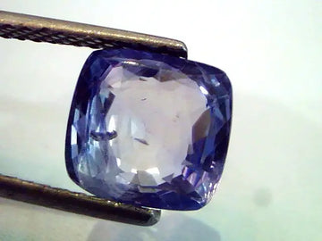4.54 Ct Unheated Untreated Natural Ceylon Blue Sapphire Neelam