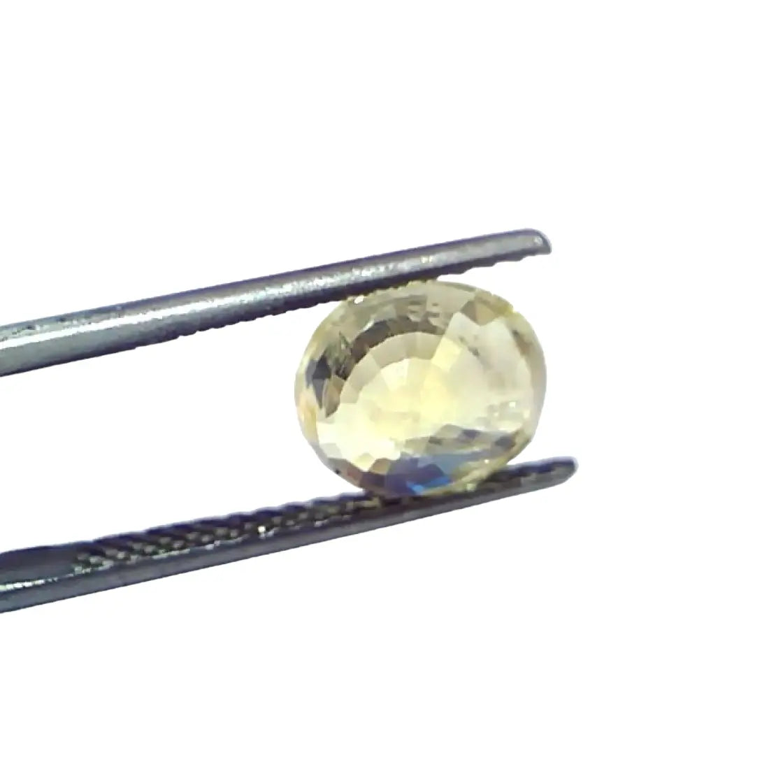 4.54 Ct GII Certified Unheated Untreated Natural Ceylon Yellow Sapphire