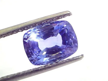 4.55 Ct Unheated Untreated Natural IGI Certified Kashmir Blue Sapphire