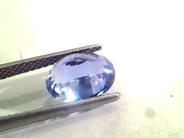 4.55 Ct IGI Certified Unheated Natural Ceylon Blue Sapphire AAAAA