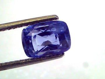 4.55 Ct IGI Certified Unheated Natural Ceylon Blue Sapphire AAAA
