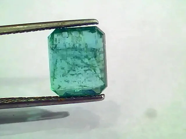 4.55 Ct Untreated Natural Zambian Emerald Gemstone Panna AA++ - Venus Gems