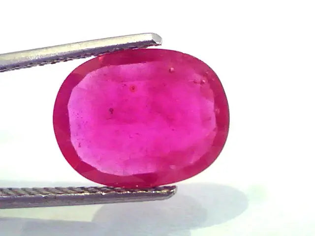 4.56 Ct Natural Ruby Gemstone for Sun Manek (Heated)