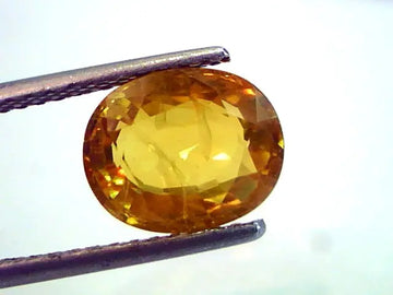 4.55 Ct Premium Grade Natural Bangkok Yellow Sapphire,Pukhraj