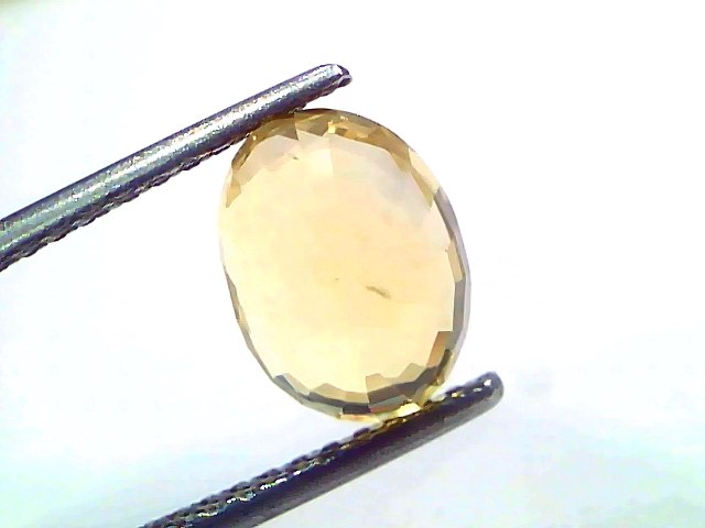 4.55 Ct IGI Certified Unheated Natural Ceylon Yellow Sapphire Pukhraj – 5 Ratti