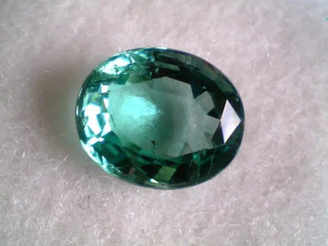 4.40 Ct Unheat Untreat VVS bright Green Zambian Natural Emerald