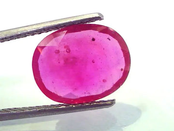 4.55 Ct Natural Ruby Gemstone for Sun Manek (Heated)