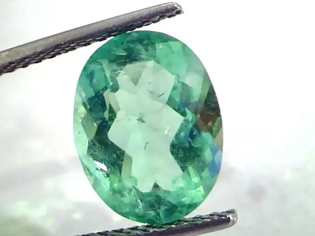 4.57 Ct Unheated Natural Colombian Emerald Gemstone**RARE**