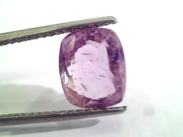 4.58 Ct Unheated Untreated Natural Purple Sapphire Khuni Neelam - Venus Gems