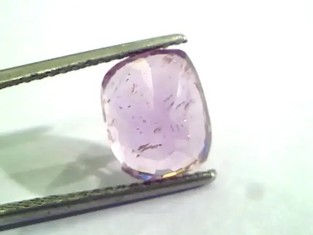 4.58 Ct Unheated Untreated Natural Purple Sapphire Khuni Neelam - Venus Gems