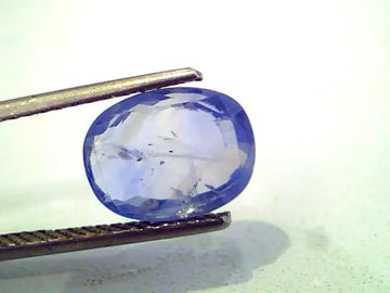 4.59 Ct Unheated Untreated Natural Ceylon Blue Sapphire,Neelam
