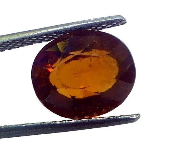 4.61 Ct Untreated Natural Ceylon Gomedh/Hessonite Gemstone For Rahu - Venus Gems