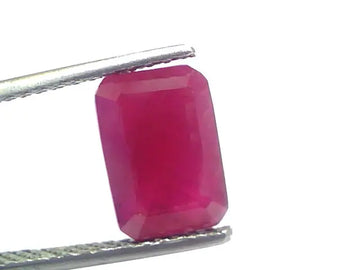 4.63 Ct Certified Unheated Untreated Natural New Burma Ruby