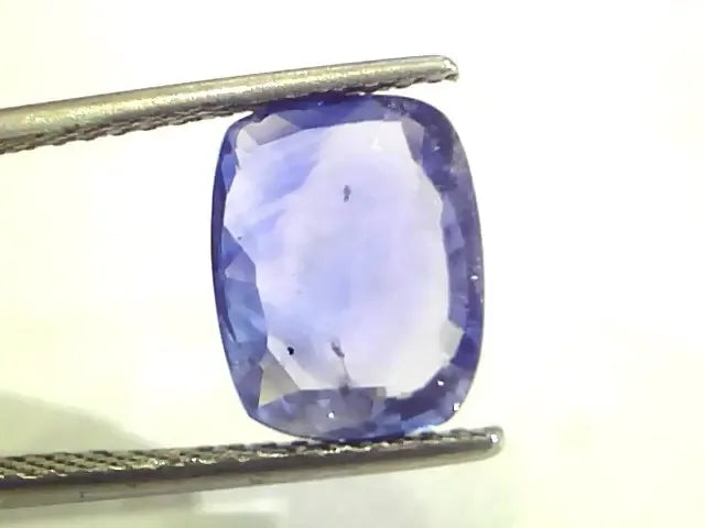 4.63 Ct Unheated Untreated Ceylon Blue Sapphire Neelam Gemstones - Venus Gems