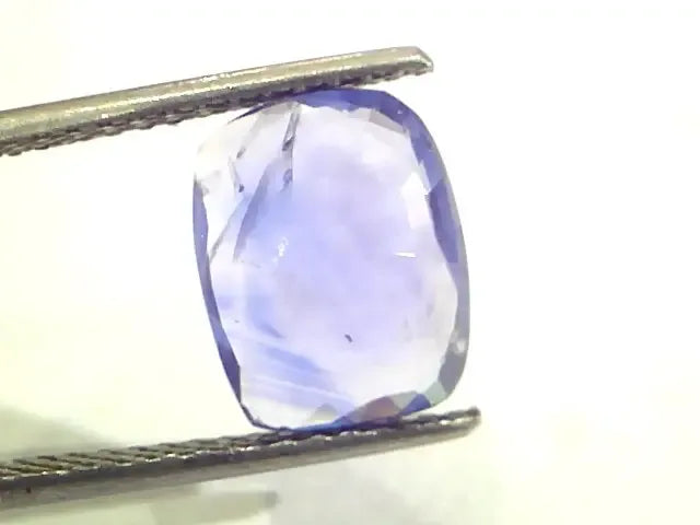 4.63 Ct Unheated Untreated Ceylon Blue Sapphire Neelam Gemstones - Venus Gems