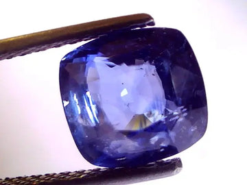 4.62 Ct Untreated Natural Ceylon Blue Sapphire Neelam Gemstone