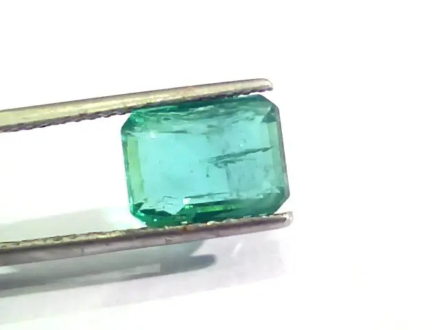 4.63 Ct Untreated Natural Zambian Emerald Gemstone Panna AAAAA