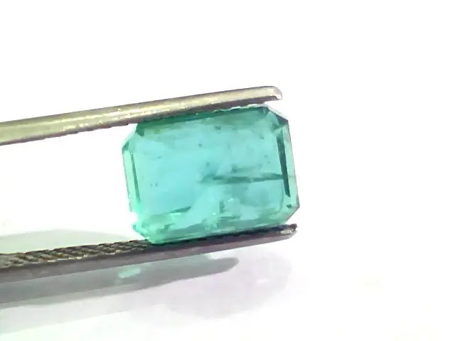 4.63 Ct Untreated Natural Zambian Emerald Gemstone Panna AAAAA