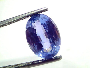 4.62 Carat IGI Certified Unheated Natural Ceylon Blue Sapphire Neelam – 5.07 Ratti