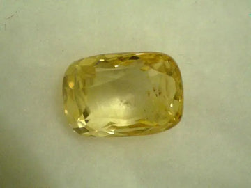 4.49 CT UNHEATED UNTREATED NATURAL CEYLON YELLOW SAPPHIRE