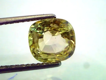 4.64 Ct Unheated Untreated Natural Ceylon Yellow Sappire/Pukhraj