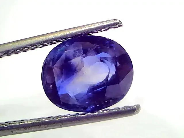 4.64 Ct IGI Certified Unheaated Untreated Natural Ceylon Blue Sapphire AA - Venus Gems