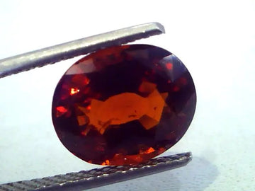 4.68 Ct Untreated Natural Ceyloni Gomedh/Hessonite Gemstone