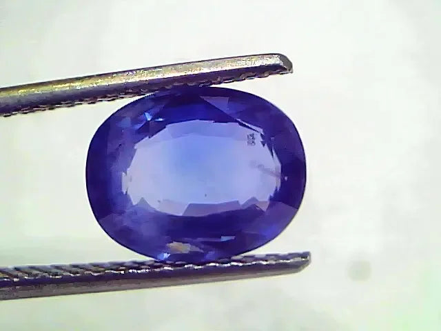 4.66 Ct IGI Certified Unheated Untreated Natural Ceylon Blue Sapphire AA - Venus Gems