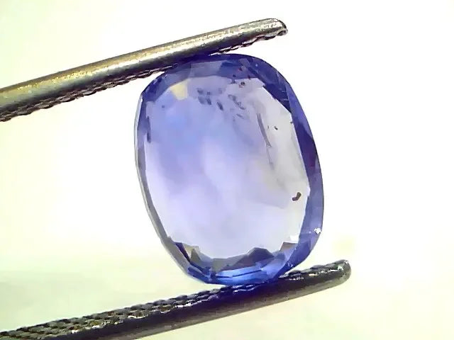 4.65 Ct GII Certified Unheaated Untreated Natural Ceylon Blue Sapphire - Venus Gems