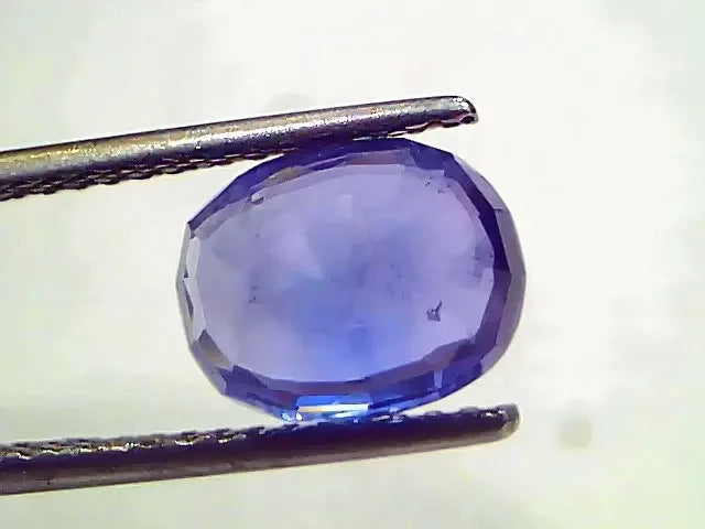 4.66 Ct IGI Certified Unheated Untreated Natural Ceylon Blue Sapphire AA - Venus Gems