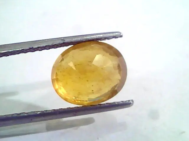 4.73 Ct Natural Yellow Sapphire Pukhraj Jupiter Gemstone(Heated)