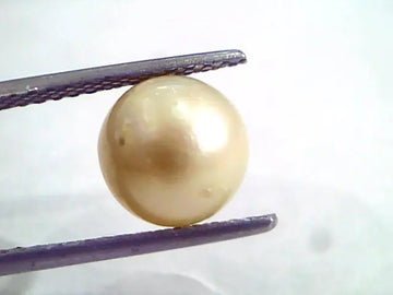 4.69 Ct Natural Certified Real South Sea Pearl,Certified Moti