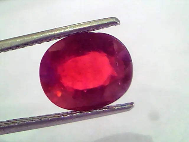 4.70 Ct Natural Ruby Gemstone Manek Gem for Sun (Heated)