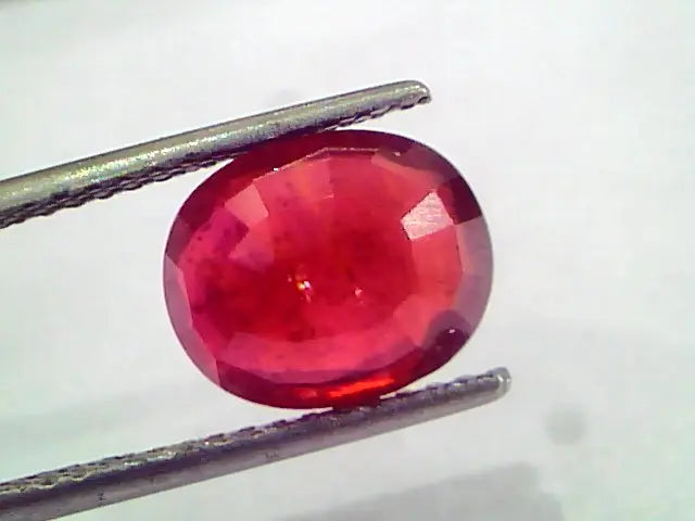 4.70 Ct Natural Ruby Gemstone Manek Gem for Sun (Heated)
