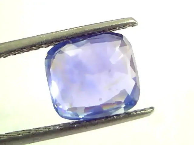 4.69 Ct Unheated Untreated Natural IGI Certified Kashmir Blue Sapphire - Venus Gems