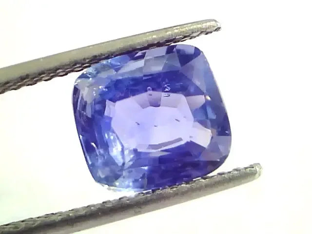 4.69 Ct Unheated Untreated Natural IGI Certified Kashmir Blue Sapphire - Venus Gems