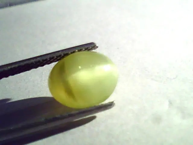 4.73 Ct Certified Untreted Natural Chrysoberyl Cats Eye,Lehsunia