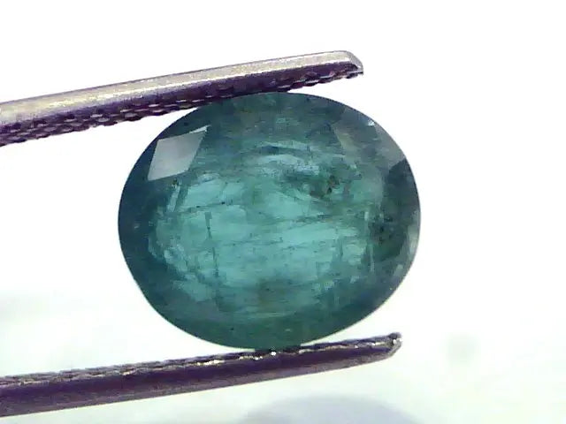 4.72 Ct Untreated Natural Zambian Emerald Gemstone,Real Panna
