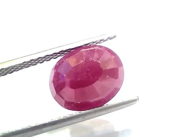 4.70 Ct Certified Unheated Untreated Natural New Burma Ruby