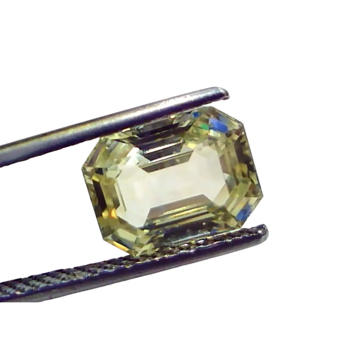 4.73 Ct IGI Certified Unheated Untreated Natural Ceylon Yellow Sapphire